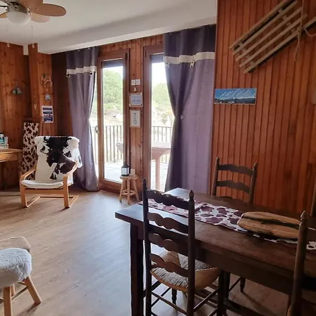 アパート Appart 2 Deco Chalet & Vue Imprenable Montagne フォン・ロム